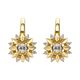 Серьги, золото, 585, 6.78г, 63053 | GoldMarket.kz