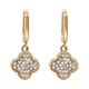 Серьги, золото, 585, 3.72г, 63063 | GoldMarket.kz