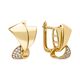 Серьги, золото, 585, 4.77г, 63126, изображение 2 | GoldMarket.kz