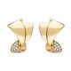 Серьги, золото, 585, 4.77г, 63126 | GoldMarket.kz