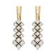 Серьги, золото, 585, 6.65г, 63133 | GoldMarket.kz