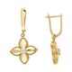 Серьги, золото, 585, 4.6г, 63160, изображение 2 | GoldMarket.kz