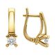 Серьги, золото, 585, 4.69г, 63195, изображение 2 | GoldMarket.kz