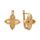 Серьги, золото, 585, 4.04г, 63365, изображение 2 | GoldMarket.kz