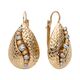 Серьги, золото, 585, 5.81г, 63392, изображение 2 | GoldMarket.kz