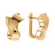 Серьги, золото, 585, 4.67г, 63407, изображение 2 | GoldMarket.kz
