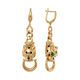 Серьги, золото, 585, 9.55г, 63421, изображение 2 | GoldMarket.kz