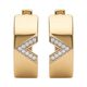 Серьги, золото, 585, 3.41г, 63427 | GoldMarket.kz
