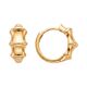 Серьги, золото, 585, 3.55г, 63489, изображение 2 | GoldMarket.kz
