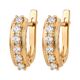 Серьги, золото, 585, 5.35г, 63490 | GoldMarket.kz