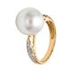 Кольцо, золото, 585, 3.15г, 63518 | GoldMarket.kz