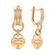 Серьги, золото, 585, 5.77г, 64026, изображение 2 | GoldMarket.kz