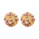 Серьги, золото, 750,  14.61г, 64041 | GoldMarket.kz