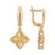 Серьги, золото, 585, 4.32г, 64125, изображение 2 | GoldMarket.kz