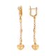 Серьги, золото, 585, 6.73г, 65400, изображение 2 | GoldMarket.kz