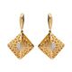 Серьги, золото, 585, 7г, 65401 | GoldMarket.kz