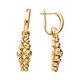 Серьги, золото, 585, 5.76г, 65412, изображение 2 | GoldMarket.kz