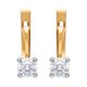 Серьги, золото, 585, 4.14г, 65426 | GoldMarket.kz