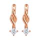 Серьги, золото, 585, 1.36г, 65443 | GoldMarket.kz
