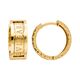 Серьги, золото, 585, 8.6г, 63217, изображение 2 | GoldMarket.kz