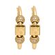 Серьги, золото, 585, 5.7г, 63244 | GoldMarket.kz