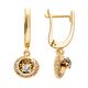Серьги, золото, 585, 4.45г, 63323, изображение 2 | GoldMarket.kz