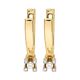 Серьги, золото, 585, 3.11г, 63338 | GoldMarket.kz
