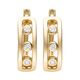 Серьги, золото, 585, 3.67г, 64382 | GoldMarket.kz