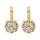 Серьги, золото, 585, 6.02г, 64423 | GoldMarket.kz