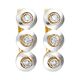 Серьги, золото, 585, 8.7г, 64468 | GoldMarket.kz