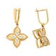 Серьги, золото, 585, 6.04г, 64838, изображение 2 | GoldMarket.kz