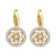 Серьги, золото, 585, 5.42г, 64895 | GoldMarket.kz