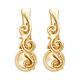 Серьги, золото, 585, 8.08г, 64904 | GoldMarket.kz