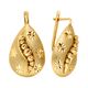 Серьги, золото, 585, 6.43г, 65048, изображение 2 | GoldMarket.kz