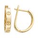 Серьги, золото, 585, 3.68г, 65061, изображение 2 | GoldMarket.kz