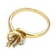 Кольцо, золото, 585, 3.28г, 65066, изображение 2 | GoldMarket.kz